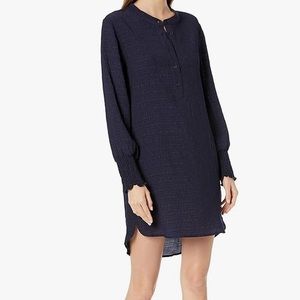 NWT Steve Madden Apparel Women's Emma Shift Dress Peacoat Navy XS